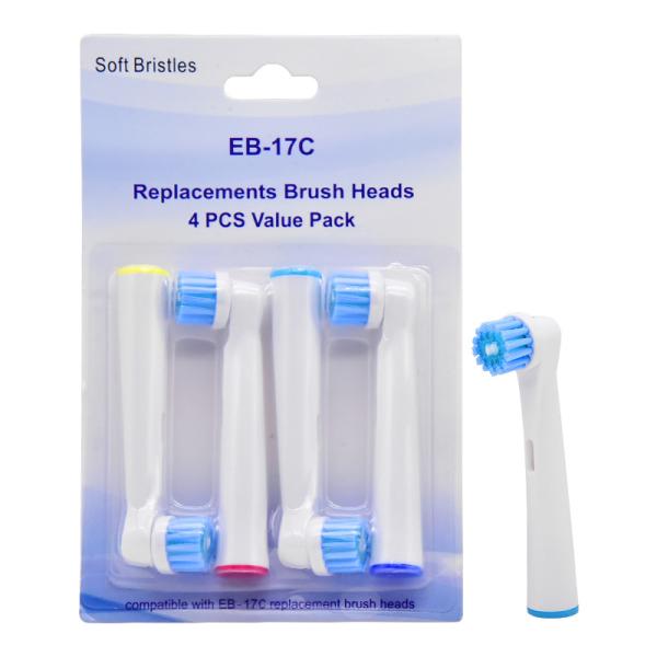 Cheap Sensitive Gums Electric Toothbrush Interchangeable Heads For Home Use for sale