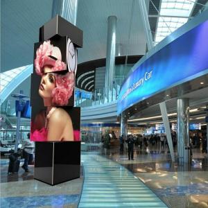 China Square 2.5mm indoor LED Video Walls , Large Advertising LED Cube Display SMD2121 on sale
