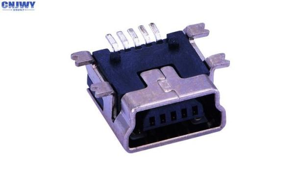 Surface Mount Input Output Connectors , Micro Usb Pcb Connector For Android