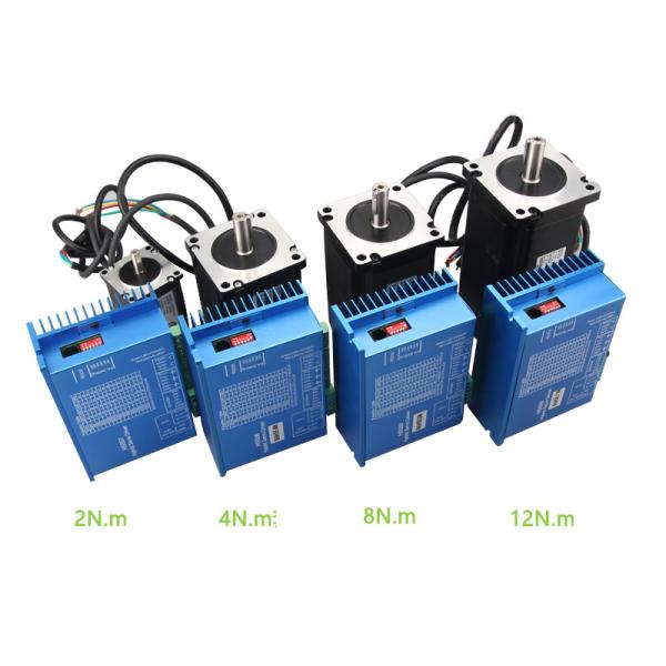 Cheap 2N.m 4N.m 8N.m 12N.m Hybrid Closed Loop Stepper Servo Motor Driver Kit for sale
