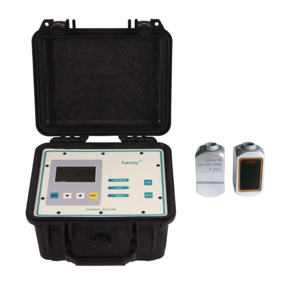 Cheap Sewage Water oct output Portable Flow Meter Ultrasonic Clamp On Transducer Monitoring for sale