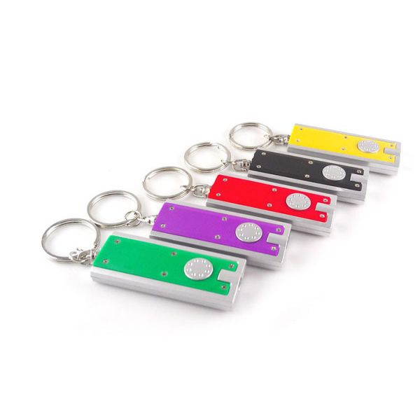 Plastic Material LED Emergency Flashlight , Inner Battery Mini LED Flashlight