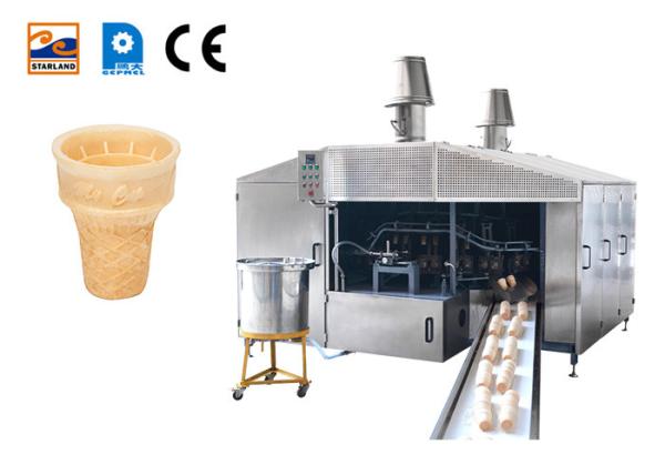 Cheap 28 Plates Wafer Cone Production Line Ice Cream Cone Wafer Biscuit Machine for sale