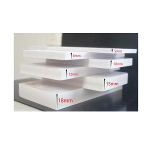 China White PVC 4x8 Celuka Expanded Pvc Foam Board Decorative Free Board For Kitchen Cabinets on sale