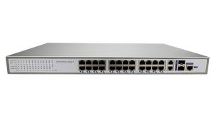 High Performance PoE Ethernet Switch , 10 / 100M 800W 24 Port Managed Switch