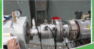 Best Water Sewage Plastic Pipe Extrusion Machine High Speed 16 - 63mm Pipe Diameter wholesale