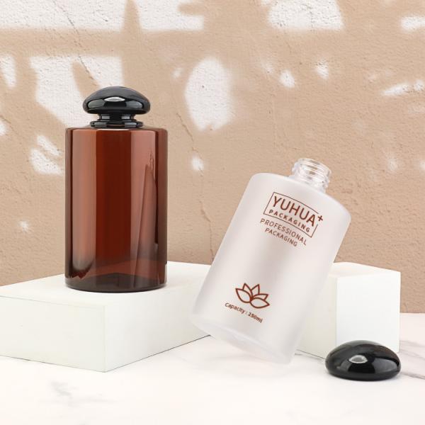 Cheap Refillable Body Wash Empty Shampoo Bottles 250ml 300ml for sale