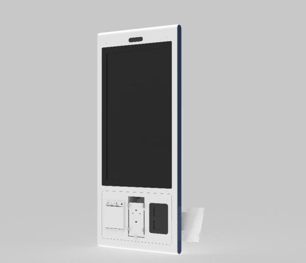 Cheap Android Payment Kiosk System 27 Inch Restaurant Self Service Order Kiosk With Thermal Printing Self Service Electronic Kiosk for sale