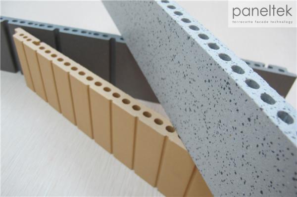 Cheap Building Facade Cladding Systems , Ventilated Terracotta Rainscreen Cladding System for sale