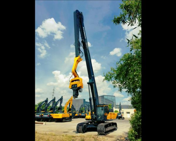 Cheap 12 Meter Pile Driving Vibro Hammer For Sheet Piling And Pulling Construction Projects for sale