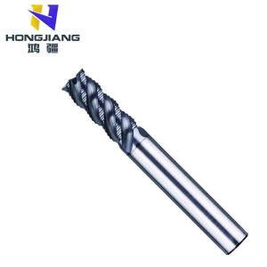 China 4 Flutes Square CNC Cutting Tool Carbide Cutter For Roughing Solid Carbide End Mill on sale