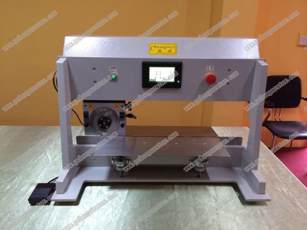 Cheap PCB Depaneling Automatic V-cut PCB Separator Machine with LCD Display for sale