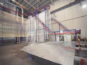 Best CE Certification Automatic Vertical Powder Coating Line Customized Voltage wholesale