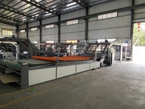 Litho High Speed Flute Laminator 10000pcs/H Synchronous Servo Driven