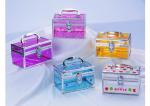 Transparent Beauty Cosmetic boxes XJ-2K209, /decorative cosmetic box /cosmetic