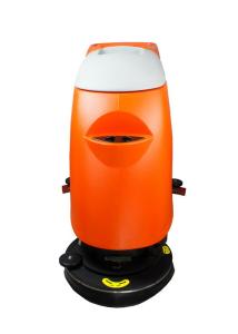 Low Noise Walk Behind Floor Scrubber Machine Real Time Display Battery Power