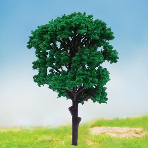 Cheap MODEL TREE with leaf Plastic GREEN TREE,FGT14 H:40-140MM for sale
