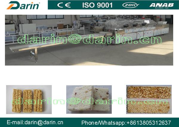 Cheap Small Cereal Bar / chocolate Bar Making Machine with SS304 Material for sale