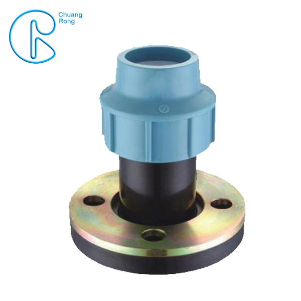 Cheap Tightening Compression Fittings Polypropylene Flange For Irrigation System for sale