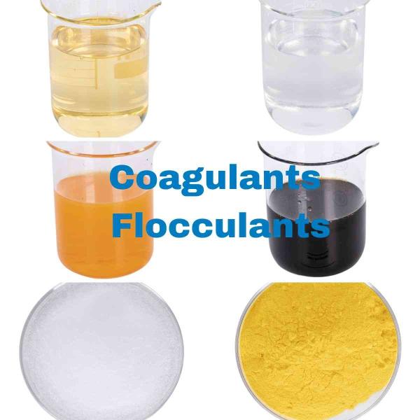 Cheap Chemicals Water Purifying Treatment Additives Coagulants Flocculants For Eliminate Pollutants for sale