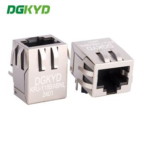 China KRJ-118BABNL RJ45 Network Connector Gigabit Ethernet Magic RJ45 Modular Jack, Industrial RJ45 Female Connector on sale
