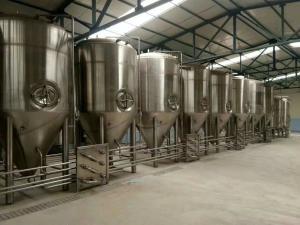 Best Full Turnkey Large Beer Brewing Equipment Full Automation PLC Control System wholesale