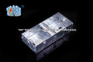 Best BS4662 GI Switch One Gang / Two Gang Electrical Boxes And Covers, GI Conduit Boxes wholesale