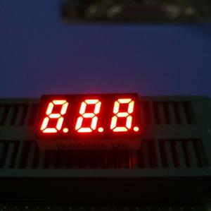 Best Low Power Three Digit 7 Segment Display Wide Viewing Angle For Electronic Device wholesale