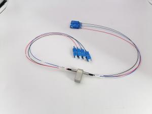 2x2 Bypass Mechanical Optical Switch Non Latching 5V SC UPC 1310/1550nm