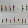 1:75 color normal figures,model figures,scale figure,architectural model people,ABS figures for sale