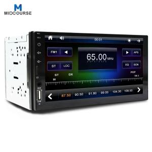 Fast Charging  Double Din Car Stereo With Sat Nav / In Dash Touch Screen Radio