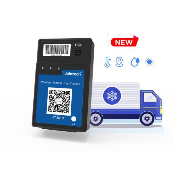 Cheap Jointech 4G Wireless Cold Chain Cargo Temperature Humidity Sensor GPS Tracker for sale