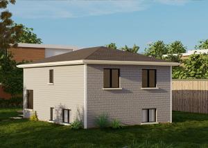 China Modular Prefabricated Luxury House Villa Frame, Prefab Metal Frame Steel Storage Building Kits on sale