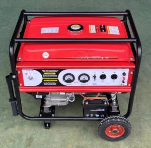 China Air cooled Gasoline Generator 5 Kva Single / Three Phase Electric Start on sale
