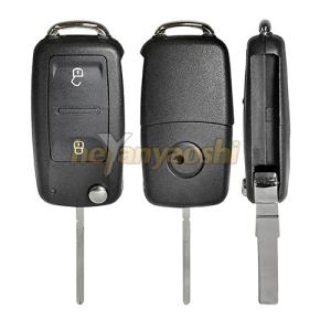 Best Vw 2 Buttons Smart Key Shell with Emergency Key Insert wholesale