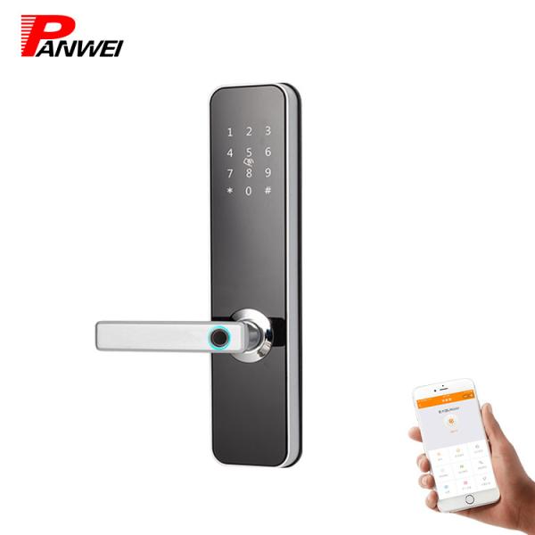 Cheap 5 Star Magnetic Keypad Entry Door Lock Mechanical Key Free Software Password for sale