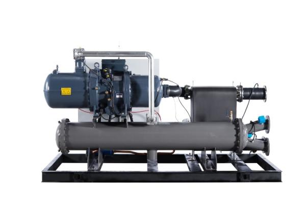 Cheap 85ton 85Hp Water Cooled Chiller Hanbell Screw Compressor With Plate Evaporator for sale