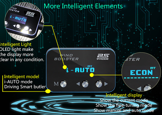 DIY Tuning Car Throttle Controller 15% Fuel Saving Accelerator Controller