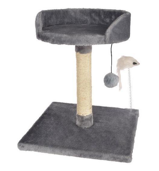 Cheap Wooden Cat Scratching Tree Durable , Platform Indoor Cat Tree Scratching Post for sale