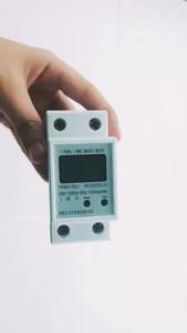 China ISO 9001 Factory YEM015SJ Single Phase Electronic Energy Meter Din Rail LCD Display Power Meter on sale