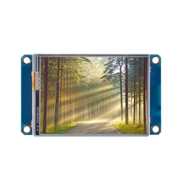 Cheap 240x320 HMI Display Module 8MB Resistive Touch Lcd 2.4 Inch Code Free Font Image for sale