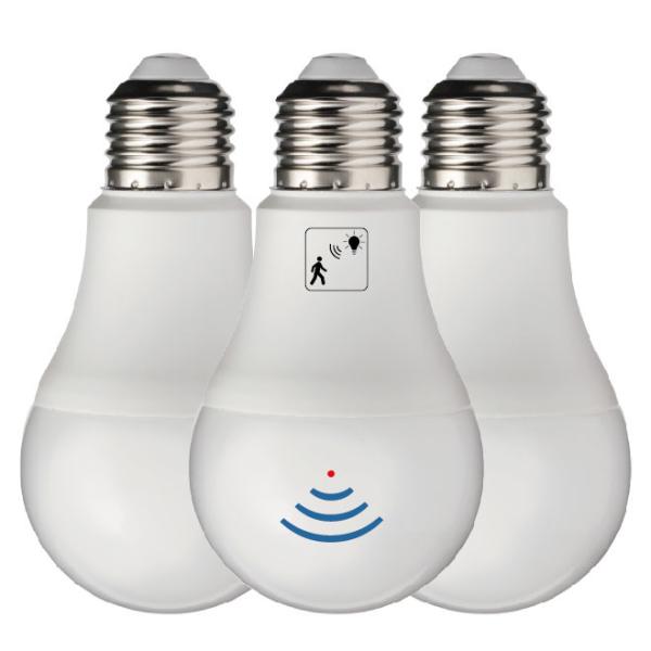 Cheap 638lm Smart Bulb With Motion Sensor , Cool White Motion Sensor Light Lamp for sale