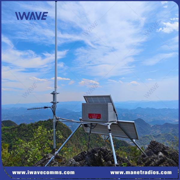 Cheap MANET Radio Base Station Long Range Solar Powered Base Station for sale