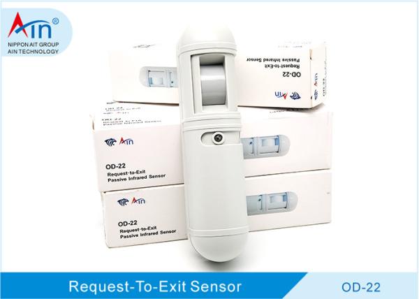 Cheap Outdoor Request To Exit Motion Sensor With 0.5-64 Seconds Relay Hold Time for sale
