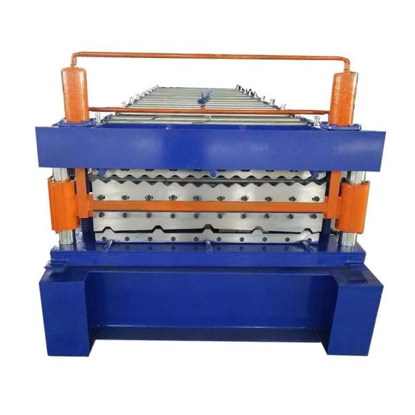 Cheap Double layer roof tile machine export to turkey with high configuration for sale