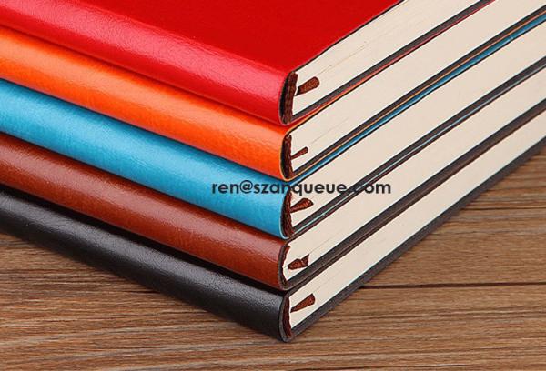 Cheap Cheap custom a5 hardcover pu leather notebook for office and school stationery for sale