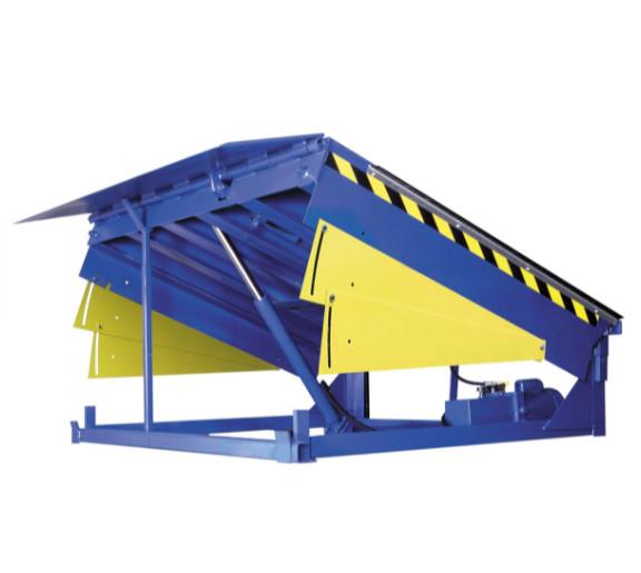 Cheap Lifting High Duty Hydraulic Loading Dock Leveler  12t Handheld Remote Controls for sale