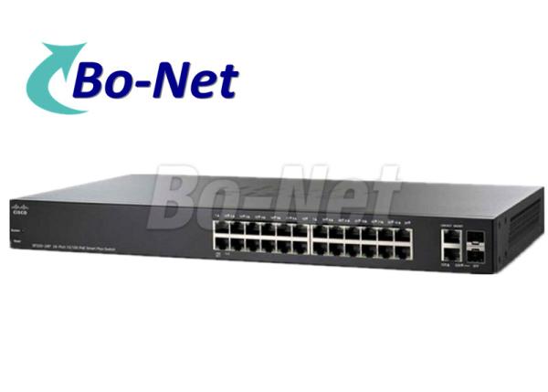 Cheap SF220 24 K9 Cisco Network Switch / Smart Managed Cisco 24 Port Switch for sale