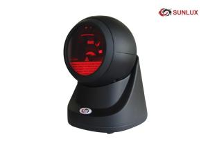 China Omnidirectional RS232 Barcode Scanner with Adjustable Stand 20 Laser Scan Lines on sale