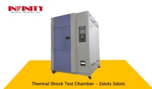 China 80L Two Zone Three Zone Vertical Thermal Shock Test Chamber -40℃ ～ +150℃ Environmental Chambers on sale